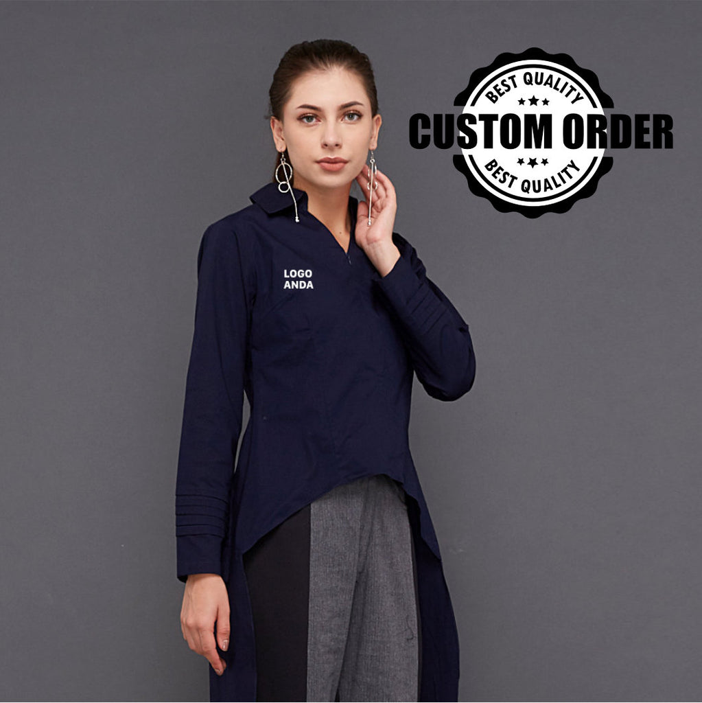 Paket 60 Pcs Custom-Order Smart Shirt with Tail (4806097895447)
