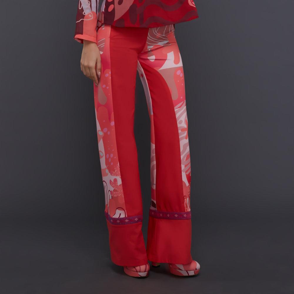 Liga Signature Cullote Pants In Pink Rose (4826692419607)
